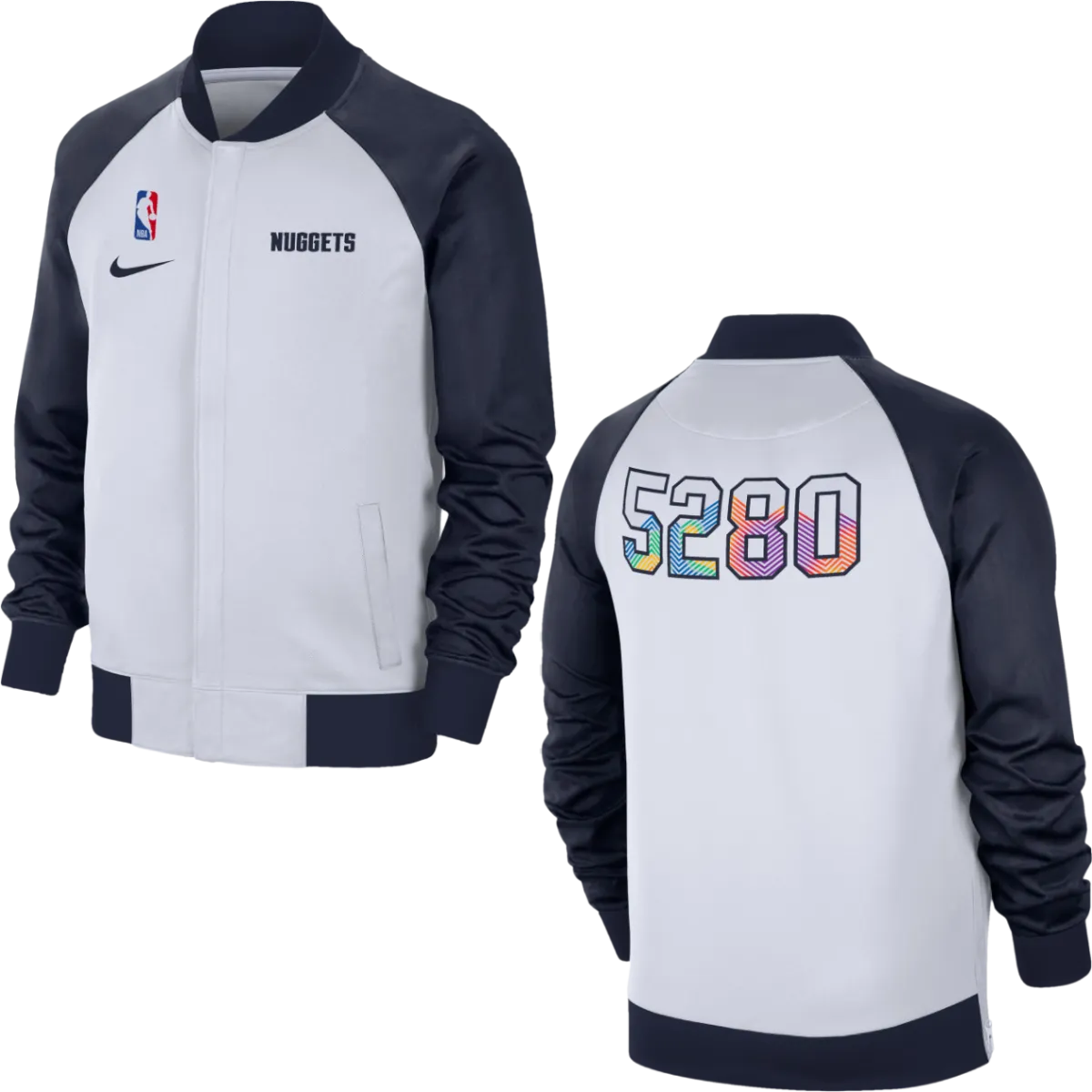 2024-25 Nuggets City Edition  F/Z Showtime Jacket