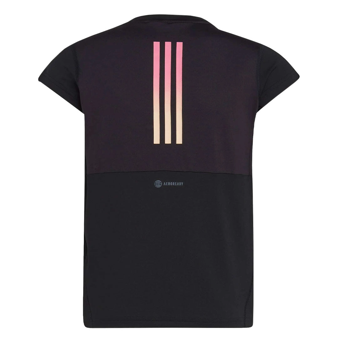 adidas - Girls' (Junior) Train Icons 3-Stripes T-Shirt (IC0356)