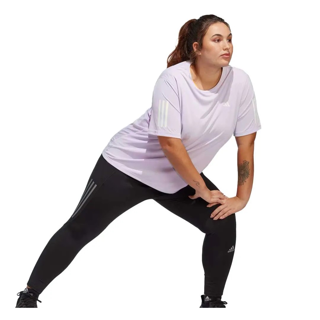 adidas - Women's Own The Run T-Shirt (Plus Size) (HR9939)
