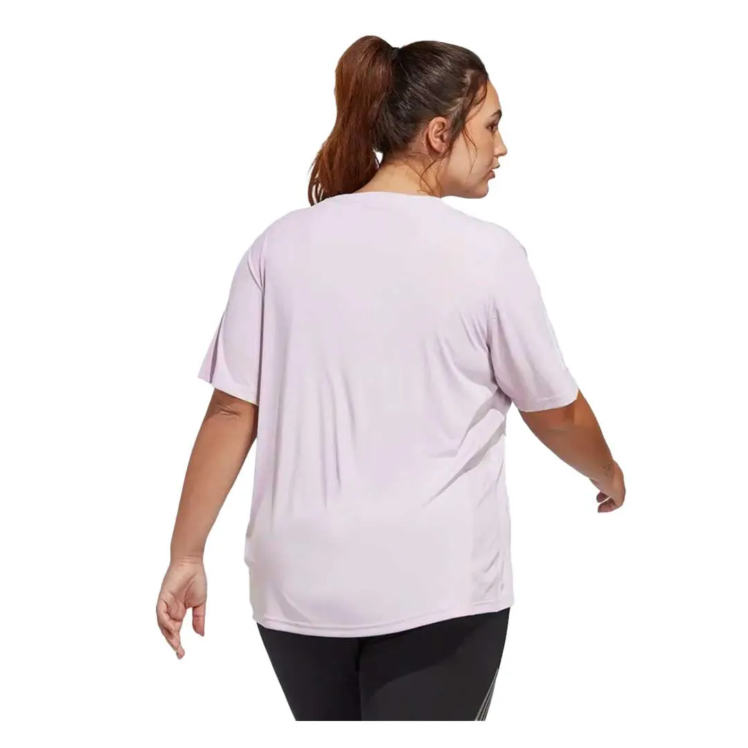 adidas - Women's Own The Run T-Shirt (Plus Size) (HR9939)