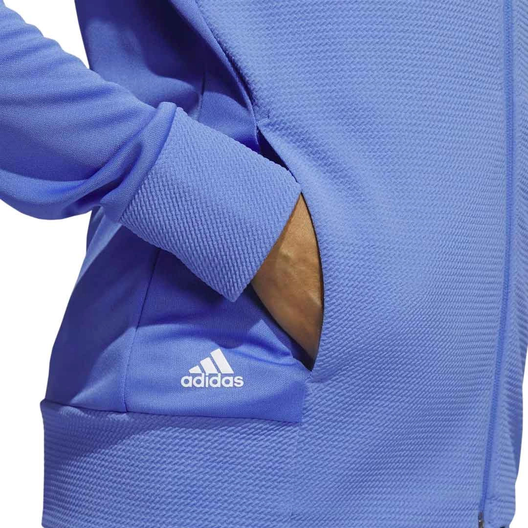 adidas - Women's Textured Full Zip Golf Jacket (HR2985)
