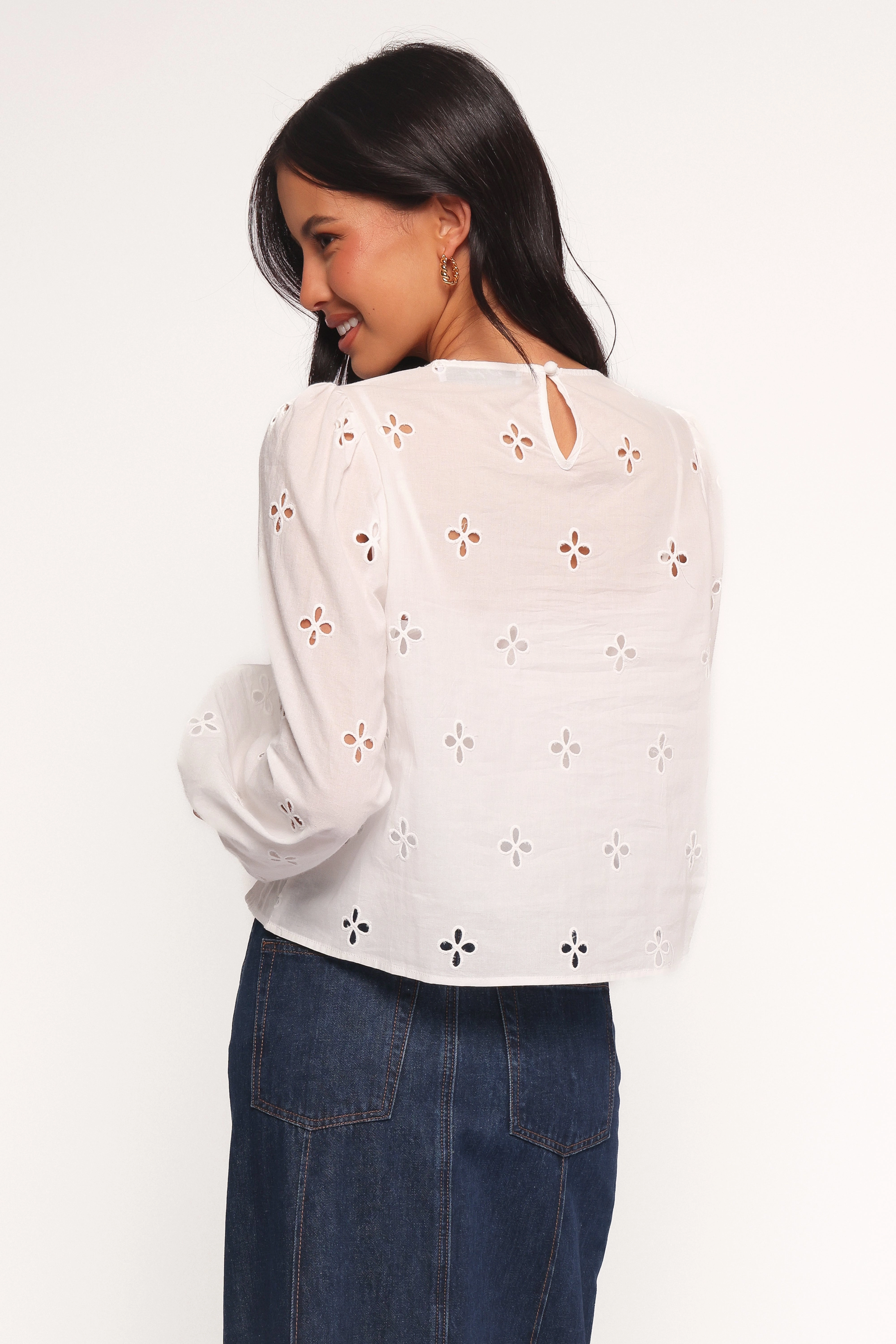 Aggie Blouse - White