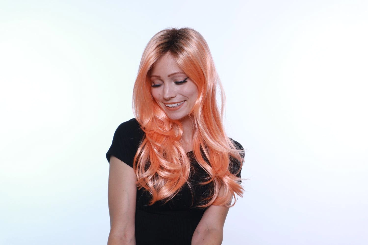 Angelica Partial Mono Wig by Noriko | Synthetic (Traditional Cap)