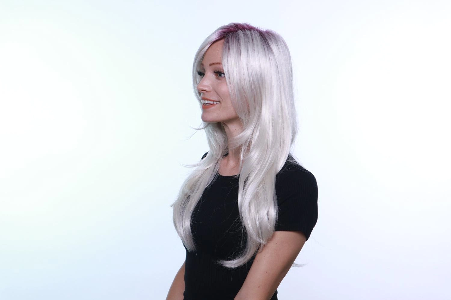 Angelica Partial Mono Wig by Noriko | Synthetic (Traditional Cap)