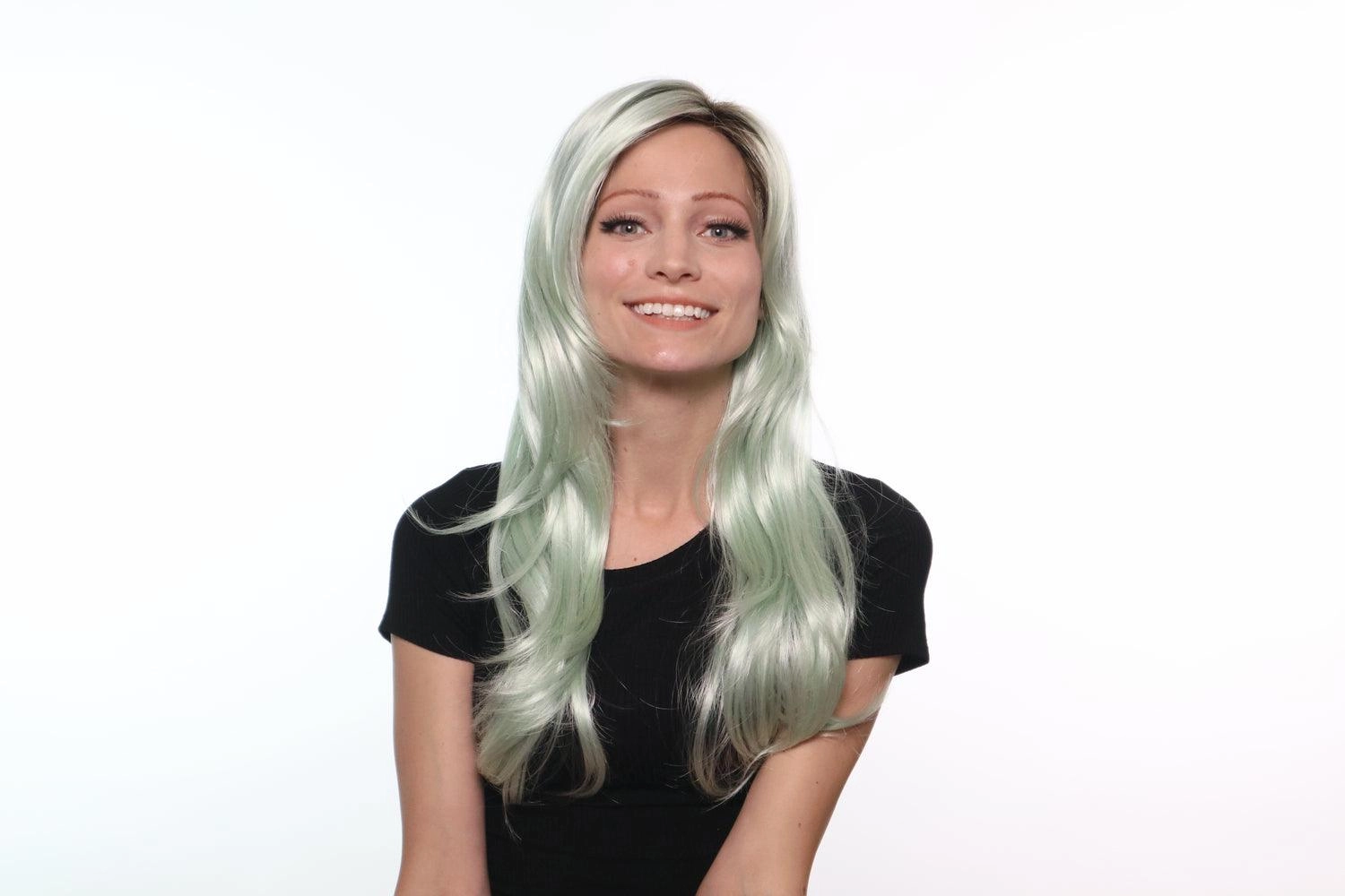 Angelica Partial Mono Wig by Noriko | Synthetic (Traditional Cap)