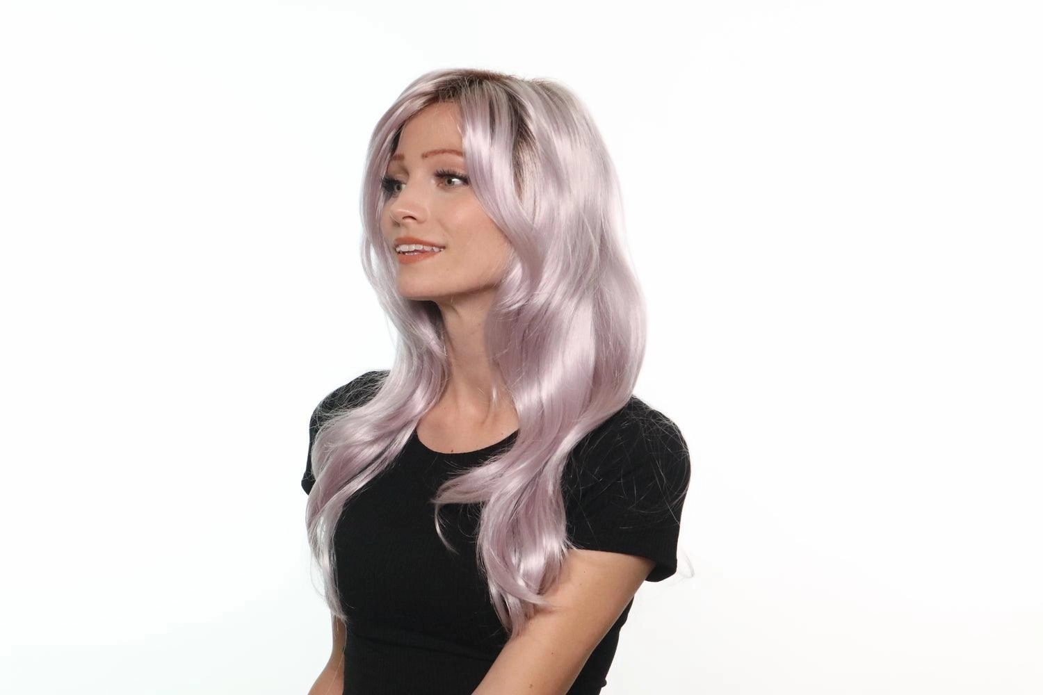 Angelica Partial Mono Wig by Noriko | Synthetic (Traditional Cap)