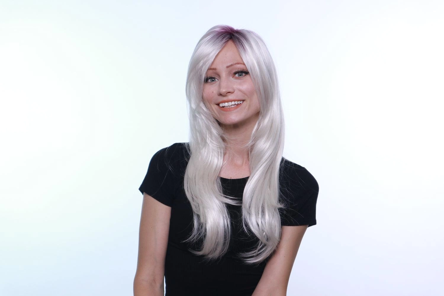 Angelica Partial Mono Wig by Noriko | Synthetic (Traditional Cap)