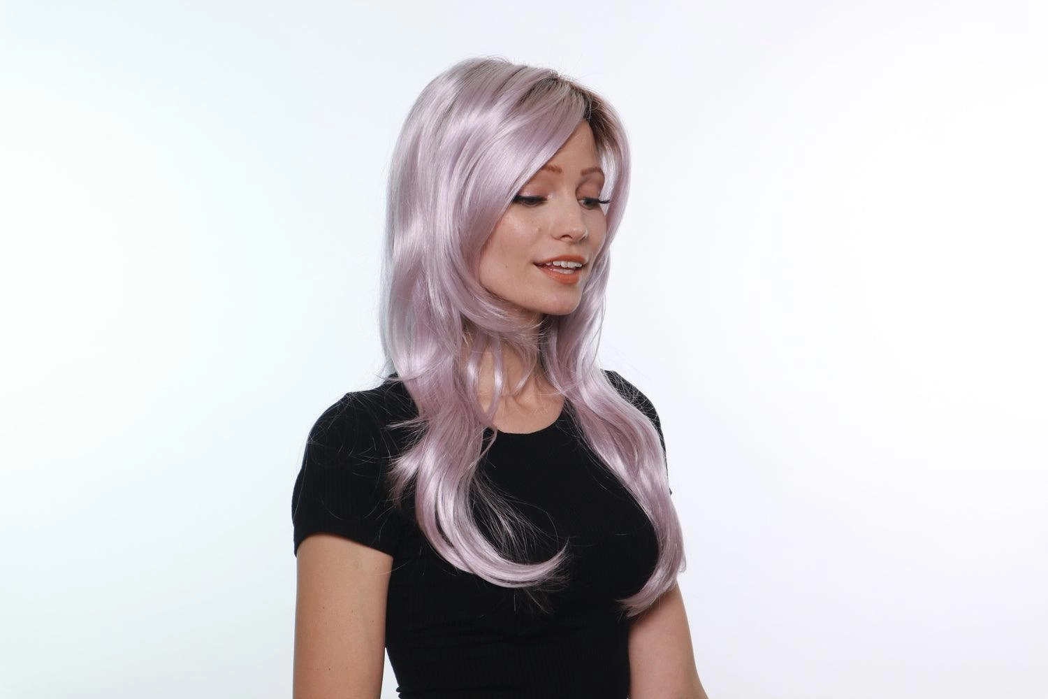 Angelica Partial Mono Wig by Noriko | Synthetic (Traditional Cap)