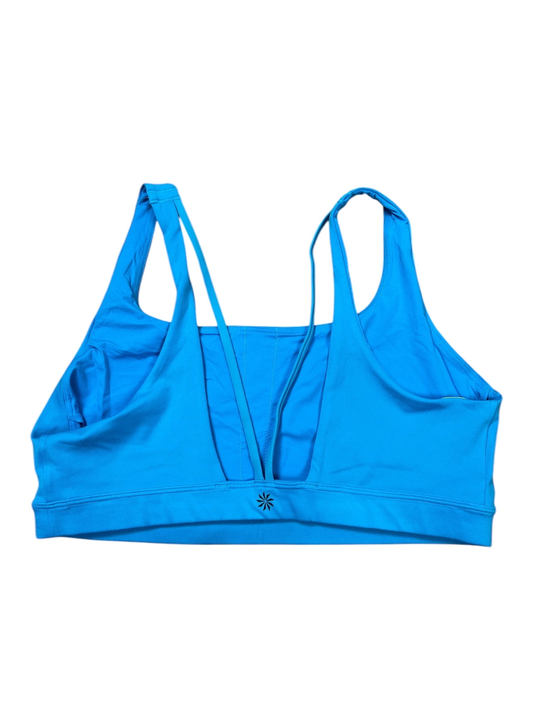 Athletic Bra By Athleta In Blue, Size:L