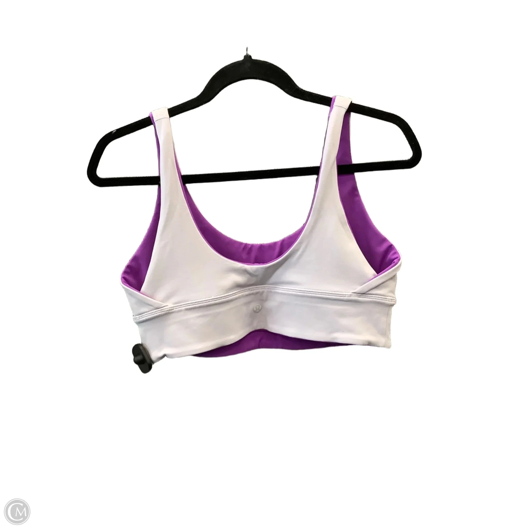Athletic Bra By Lululemon In Purple, Size: 12