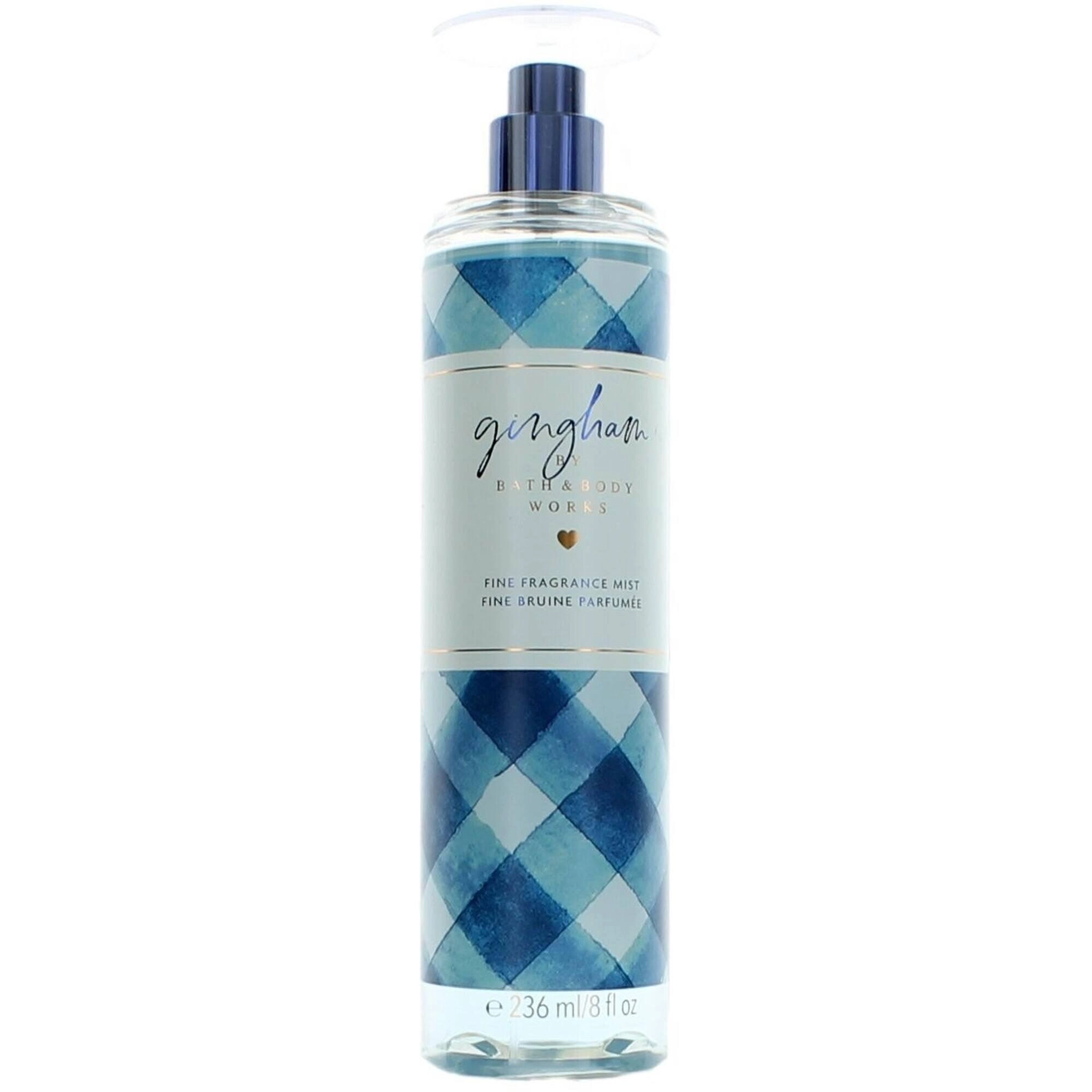 Bath & Body Works Women's Fragrance Mist - Gingham Exhilarating Scent Fine, 8 oz