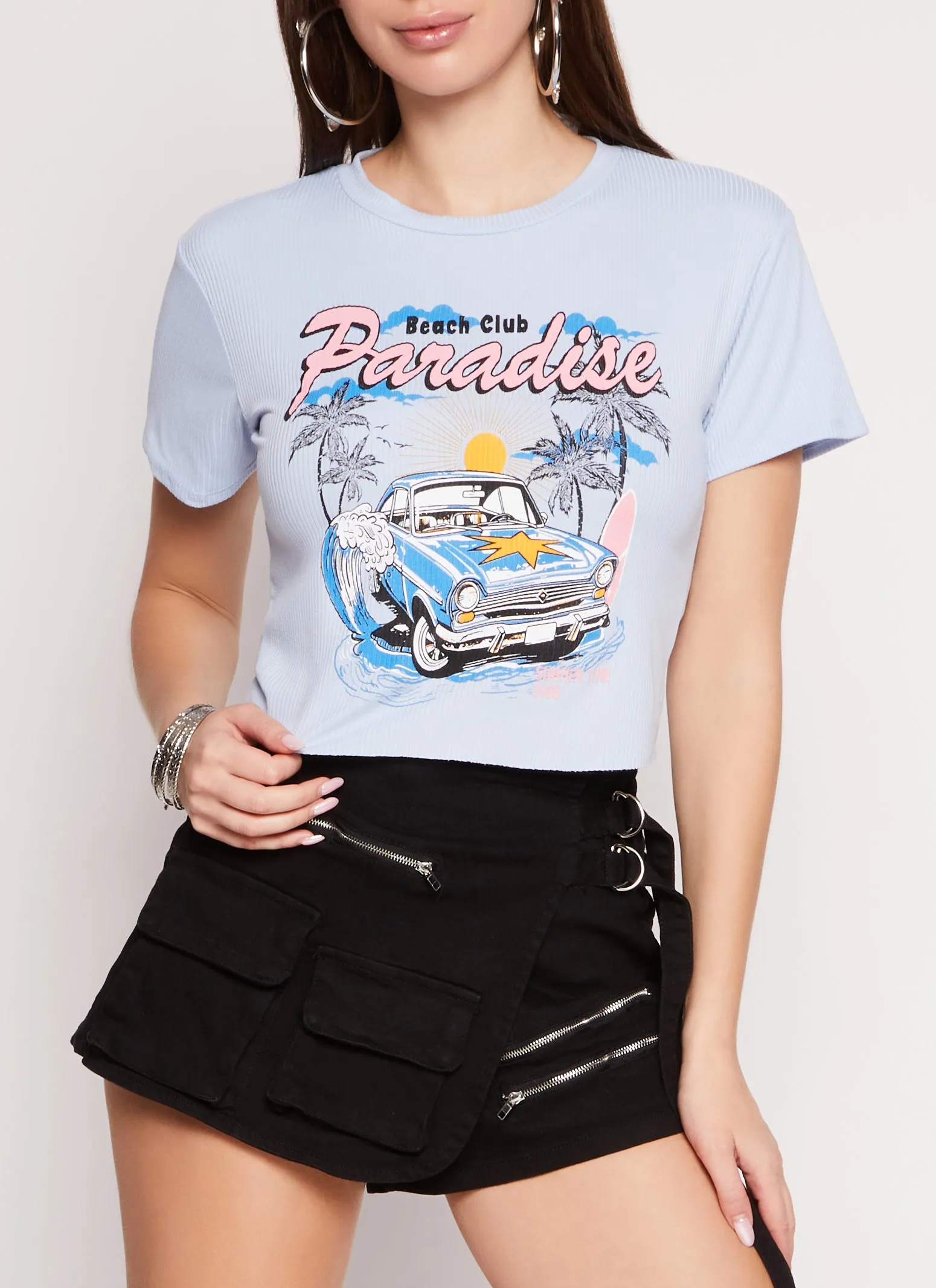 Beach Club Paradise Graphic Tee