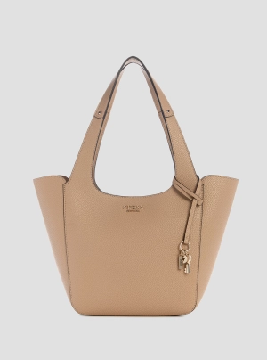 Beige Helina Tote Bag