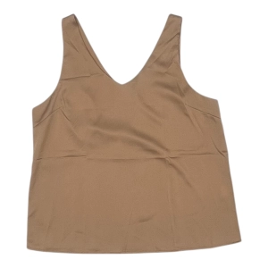 Blouse Sleeveless By Clothes Mentor In Bronze, Size:L