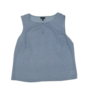 Blouse Sleeveless By Talbots In Blue, Size:S