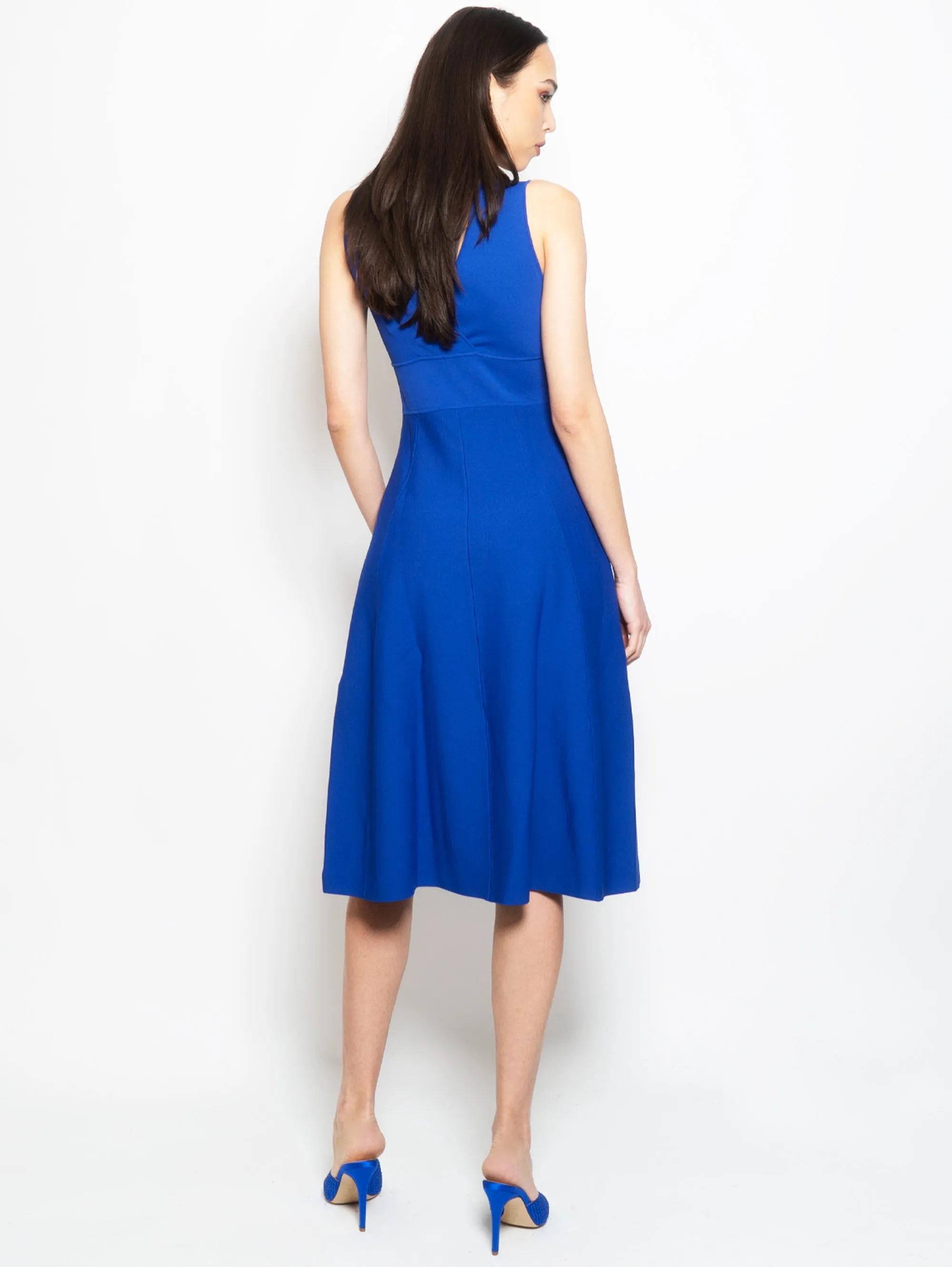 Bluette Flared Midi Dress
