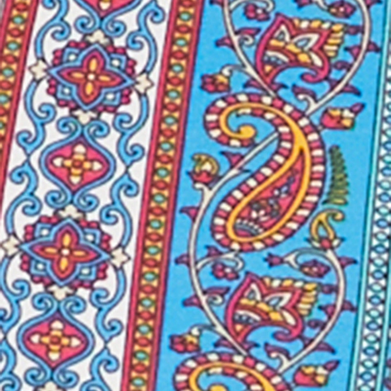 Boho Print High Waist Flare Pants