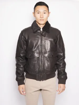 Bomber with Shearling Collar