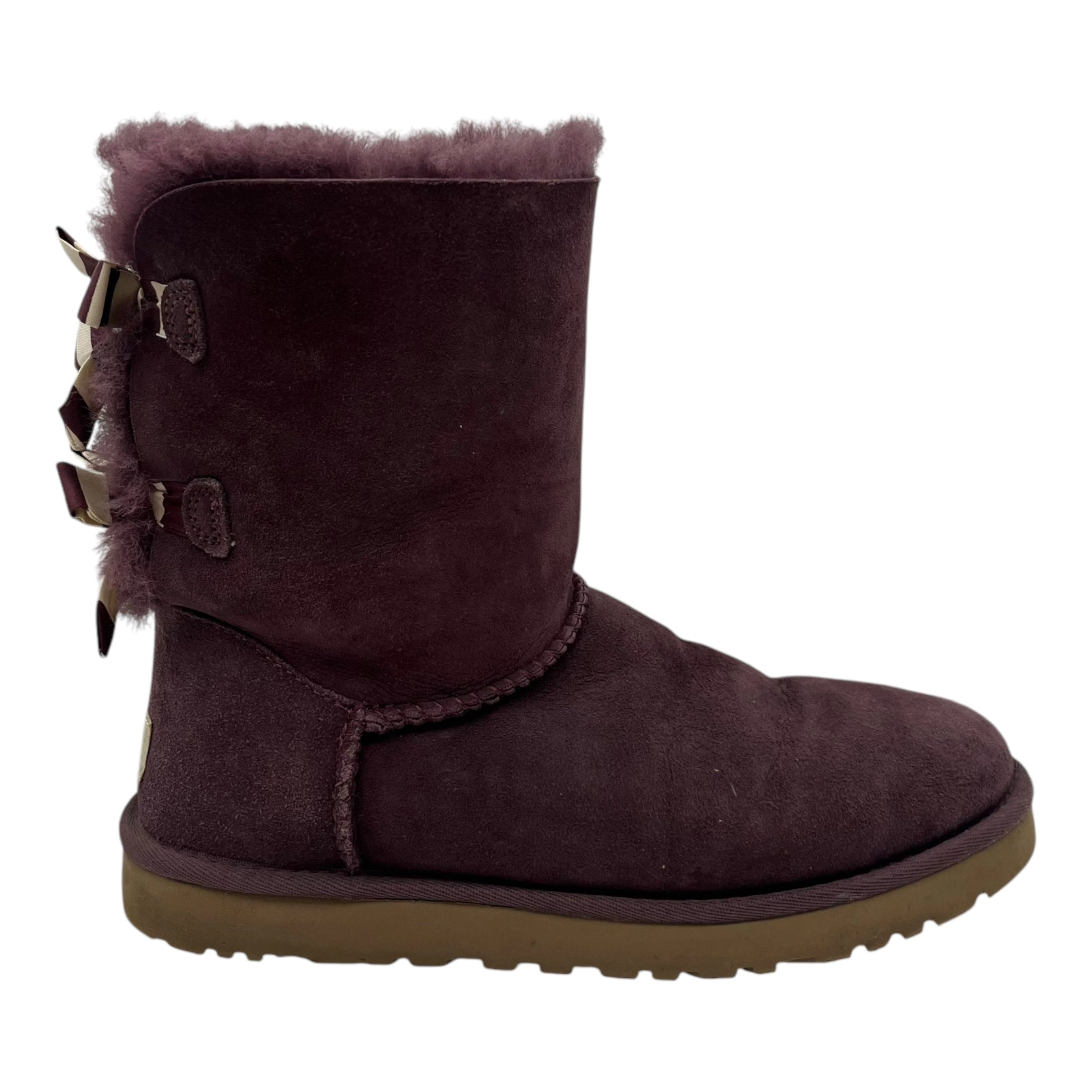 Boots Designer By Ugg In Purple, Size:7