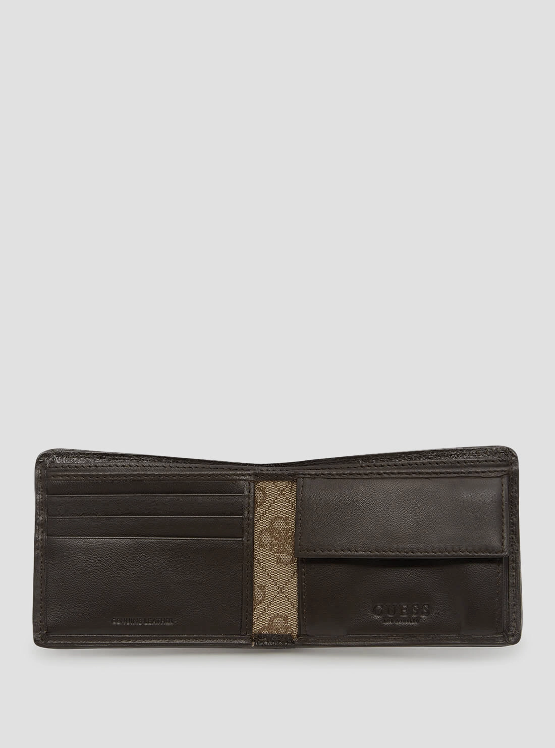Brown Quattro G Slimfold Wallet