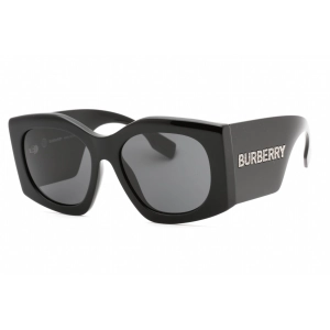 Burberry Women's Sunglasses - Black Plastic Oversized Full Rim Frame | 0BE4388U 300187