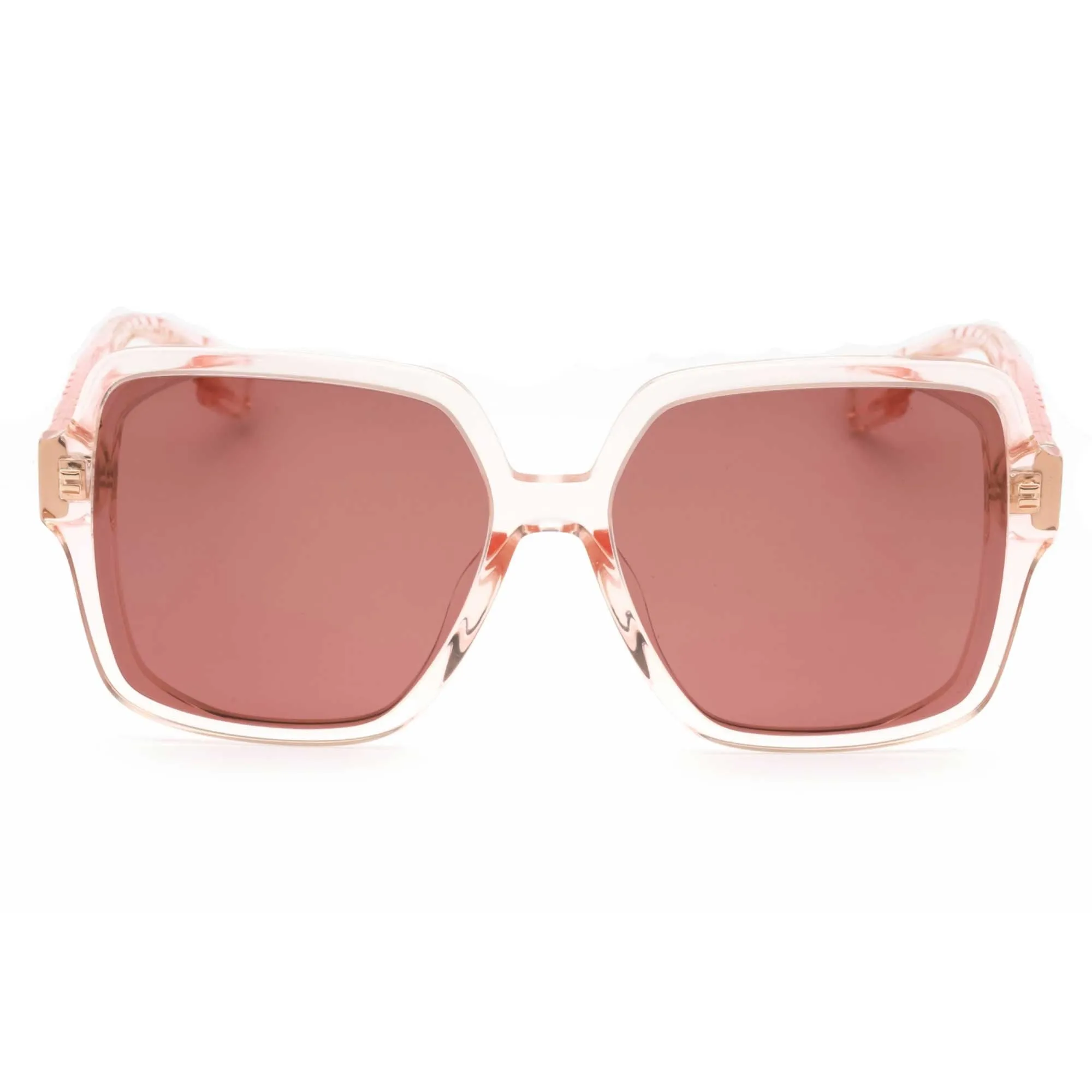 Burberry Women's Sunglasses - Pink Plastic Oversized Full Rim Frame | 0BE4379D 403069