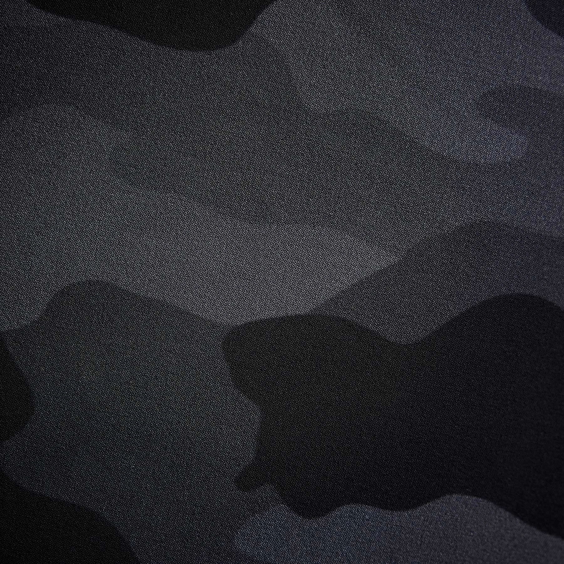 Camo Zip Pocket Boardshort - Black Sea Camo/Black