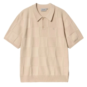 Carhartt WIP S/S Checker Polo Fleur De Sel