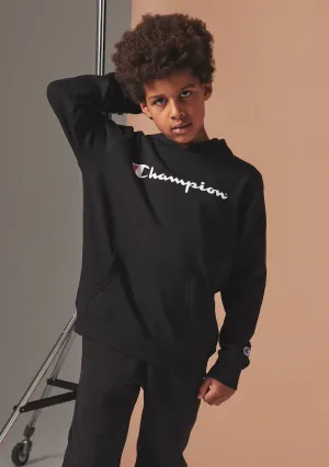 Champion Junior Script Hoodie