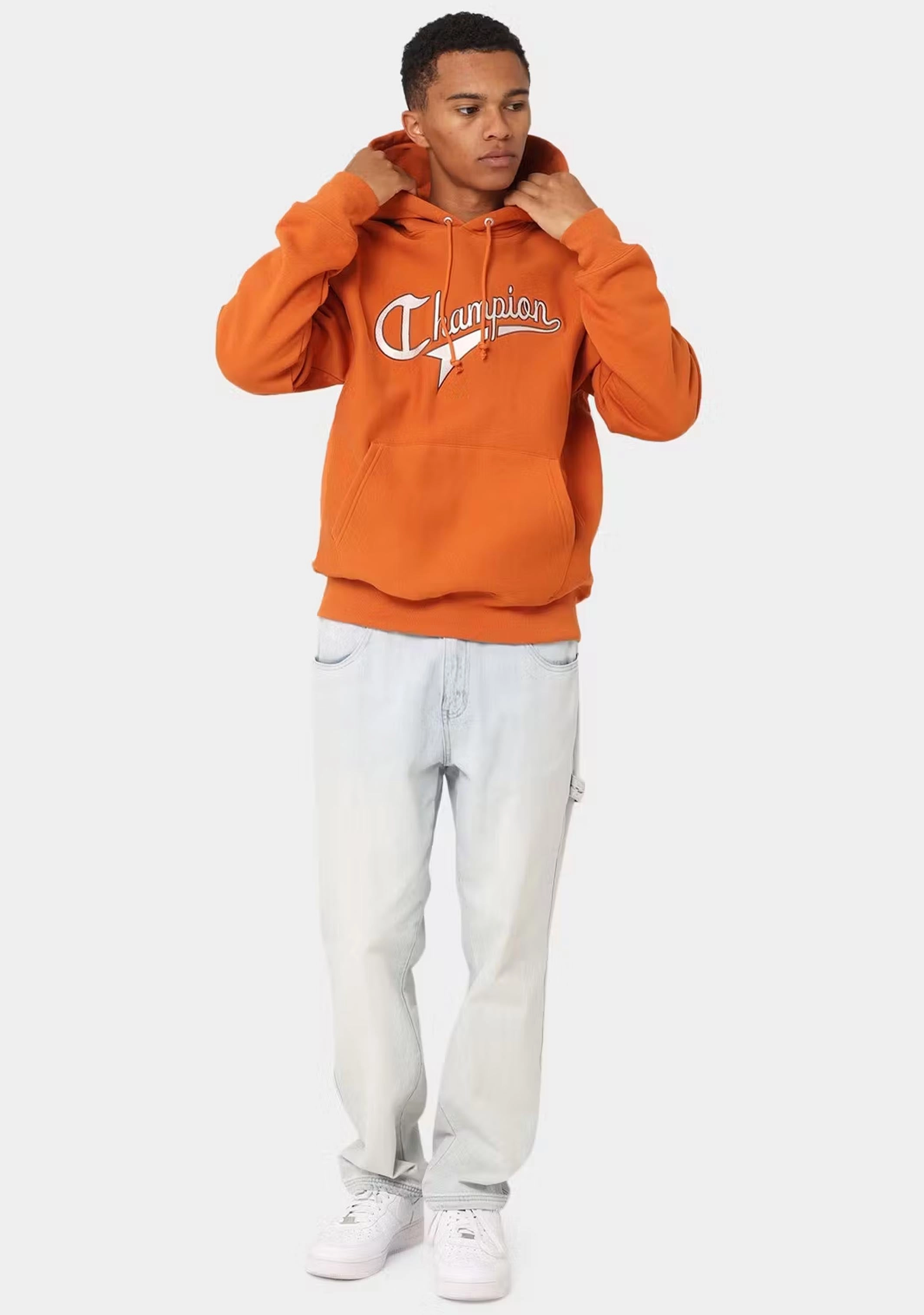 Champion Men's Reverse Weave Collegiate Cursive Script Hoodie