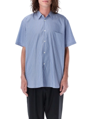 Comme des Garçons Shirt Short Sleeved Striped Shirt