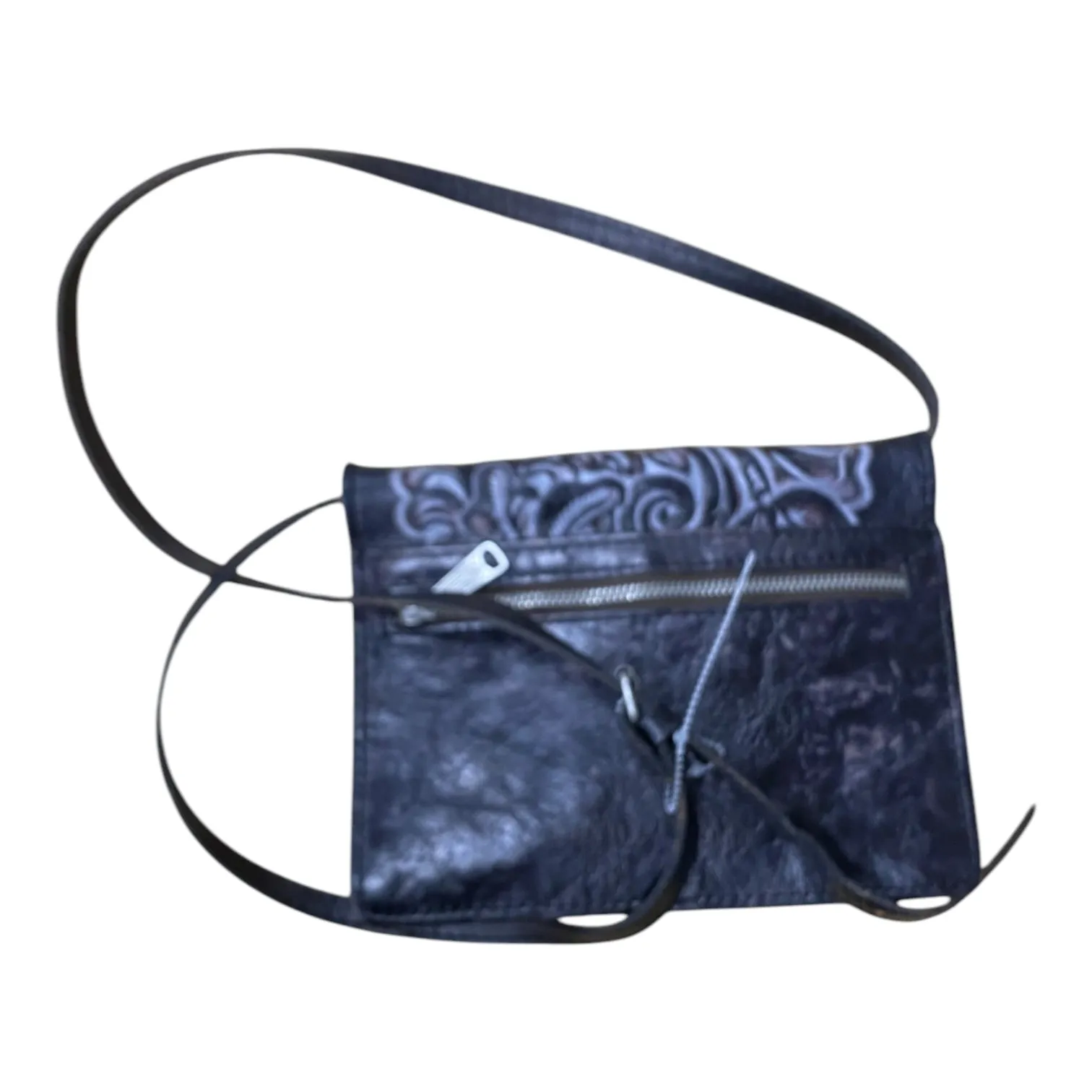 Crossbody Designer By Patricia Nash In Brown, Size:Small
