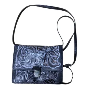 Crossbody Designer By Patricia Nash In Brown, Size:Small