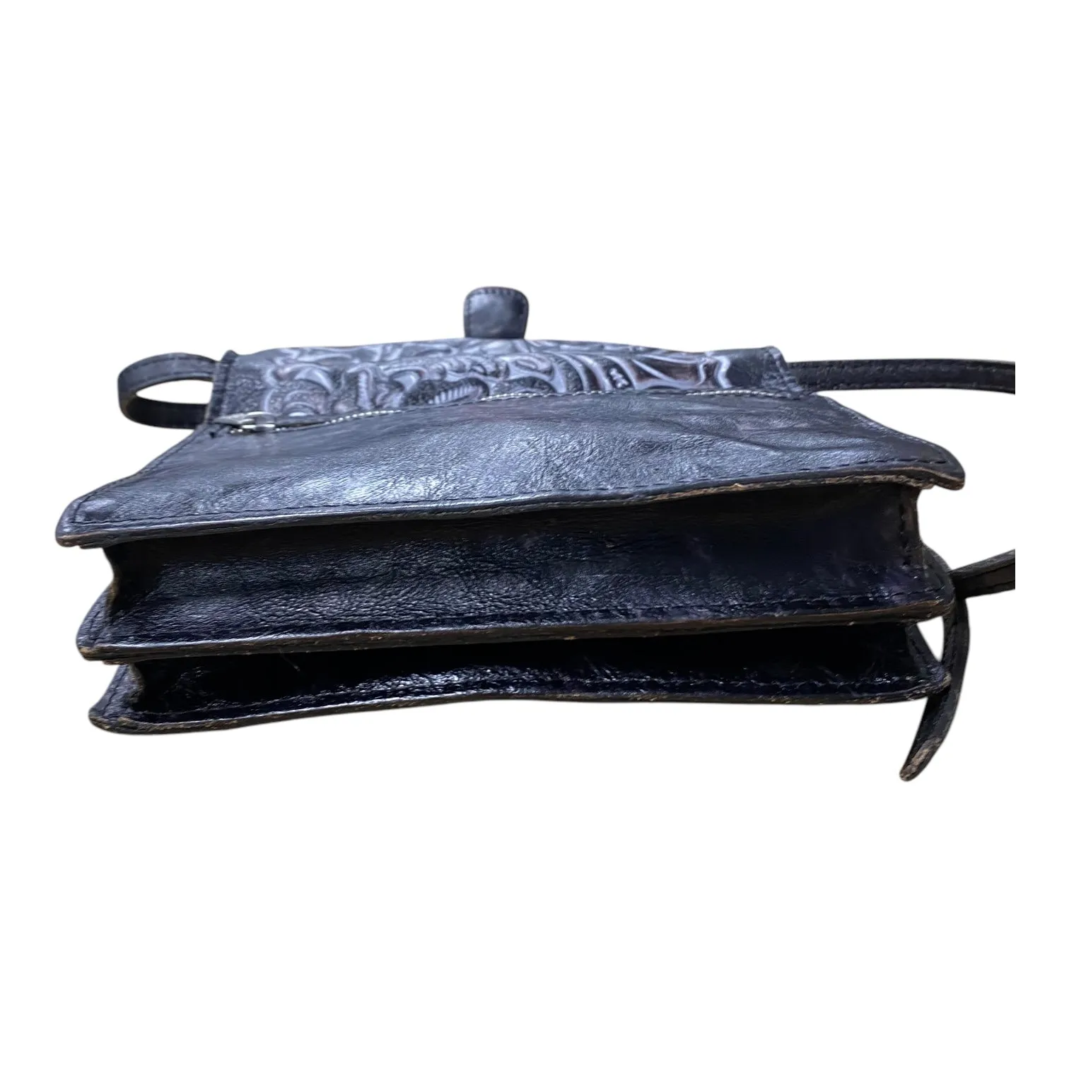 Crossbody Designer By Patricia Nash In Brown, Size:Small