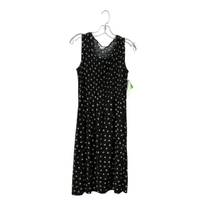 Dress Casual Midi By Croft And Barrow In Black, Size:Sp