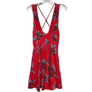 Dress Casual Short By Free People In Floral Print, Size:S