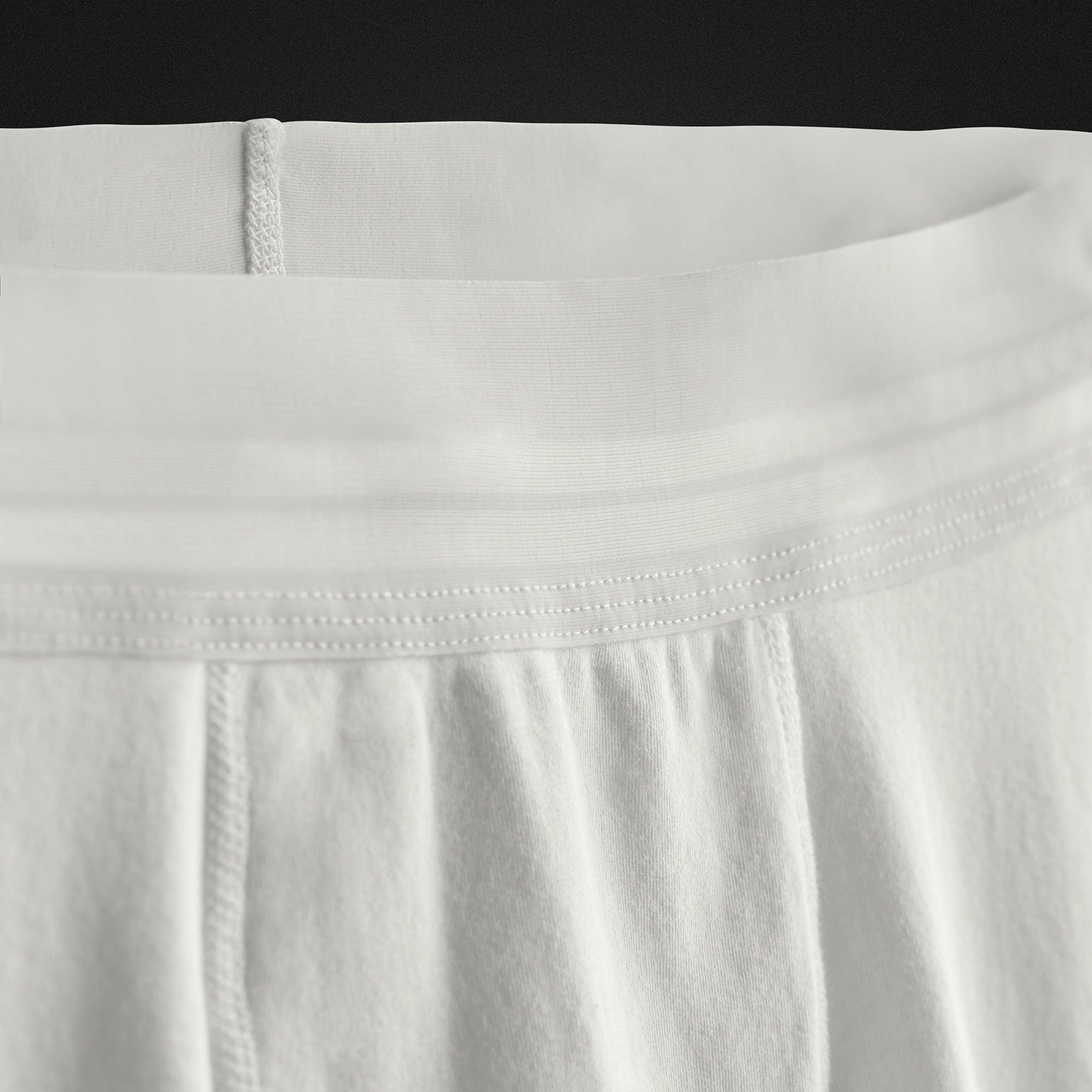 Elevated Lotus Sport Boxer Short - White