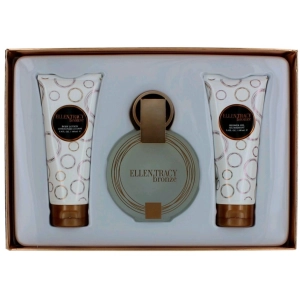 Ellen Tracy Women's Gift Set - Bronze Authentic and Captivating Fragrance, 3 Piece