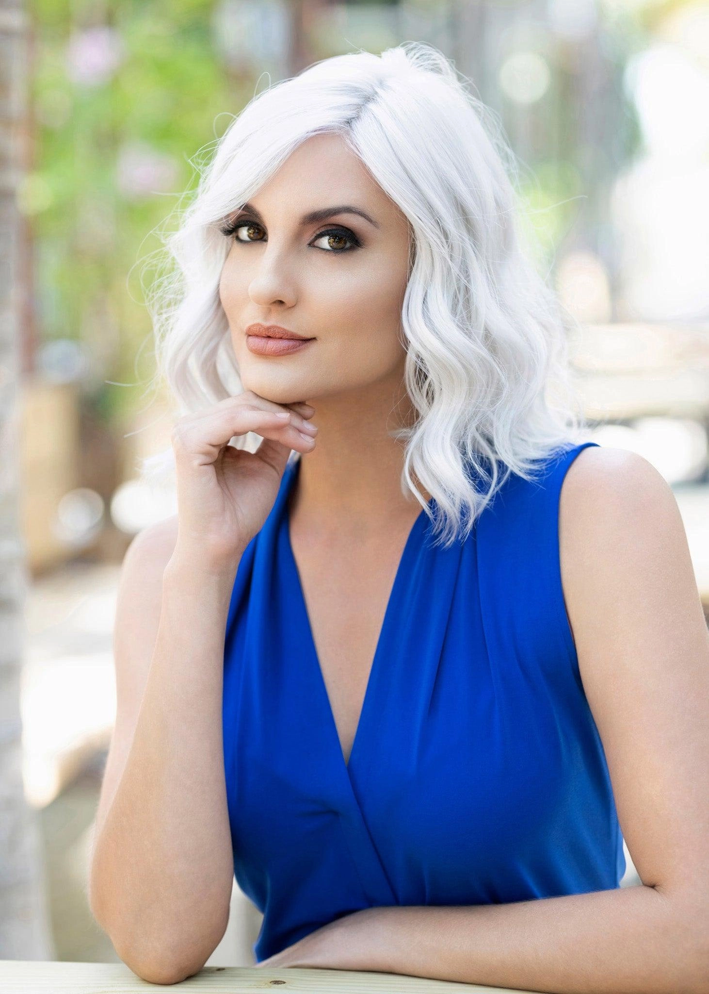 Emma Wig by Envy | Human Hair Blend (Lace Front)