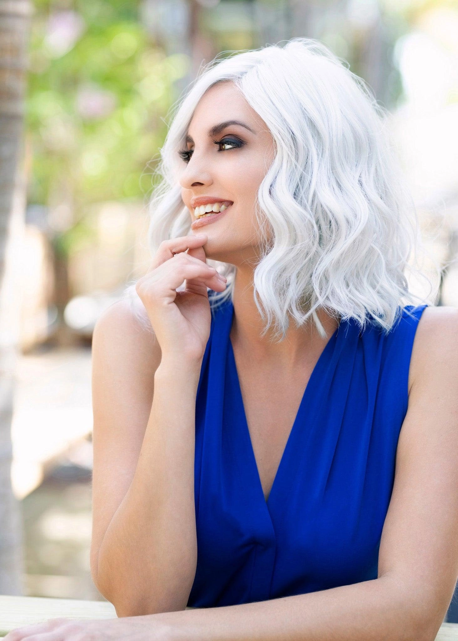 Emma Wig by Envy | Human Hair Blend (Lace Front)