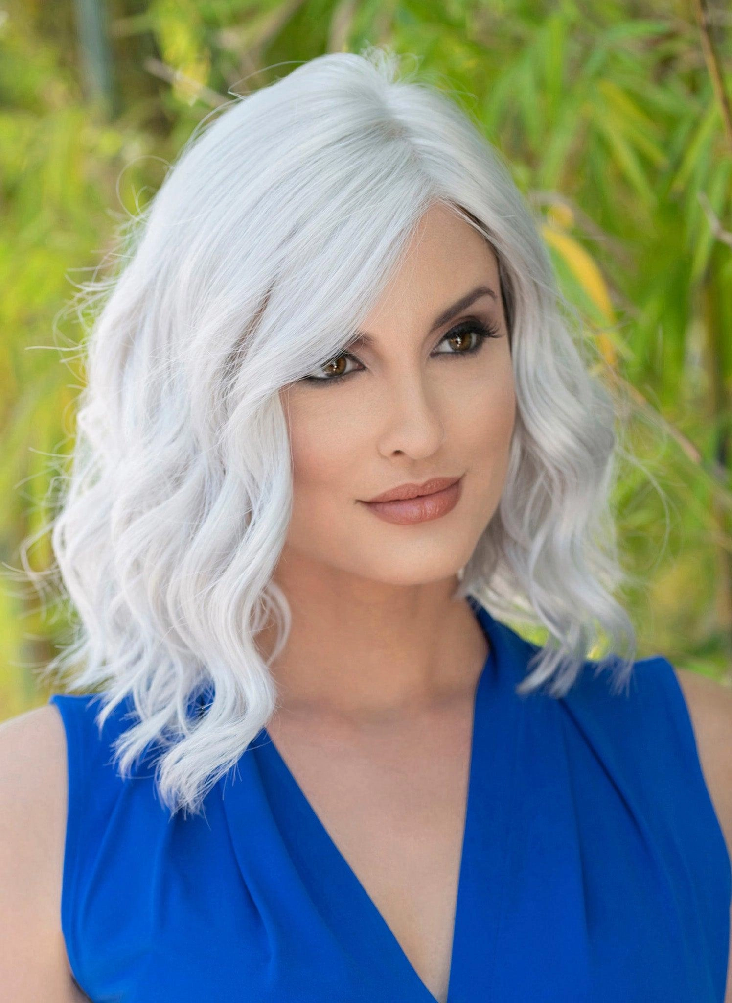 Emma Wig by Envy | Human Hair Blend (Lace Front)