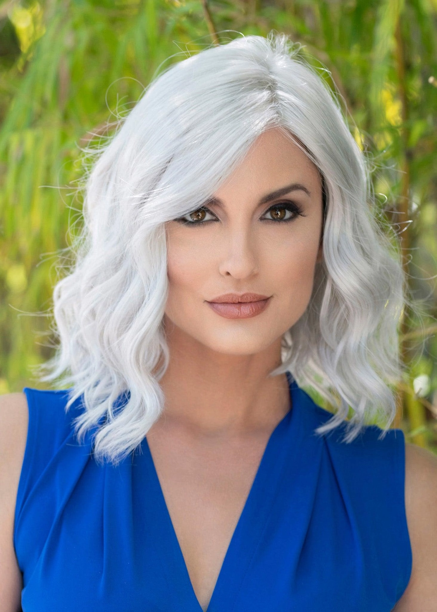 Emma Wig by Envy | Human Hair Blend (Lace Front)