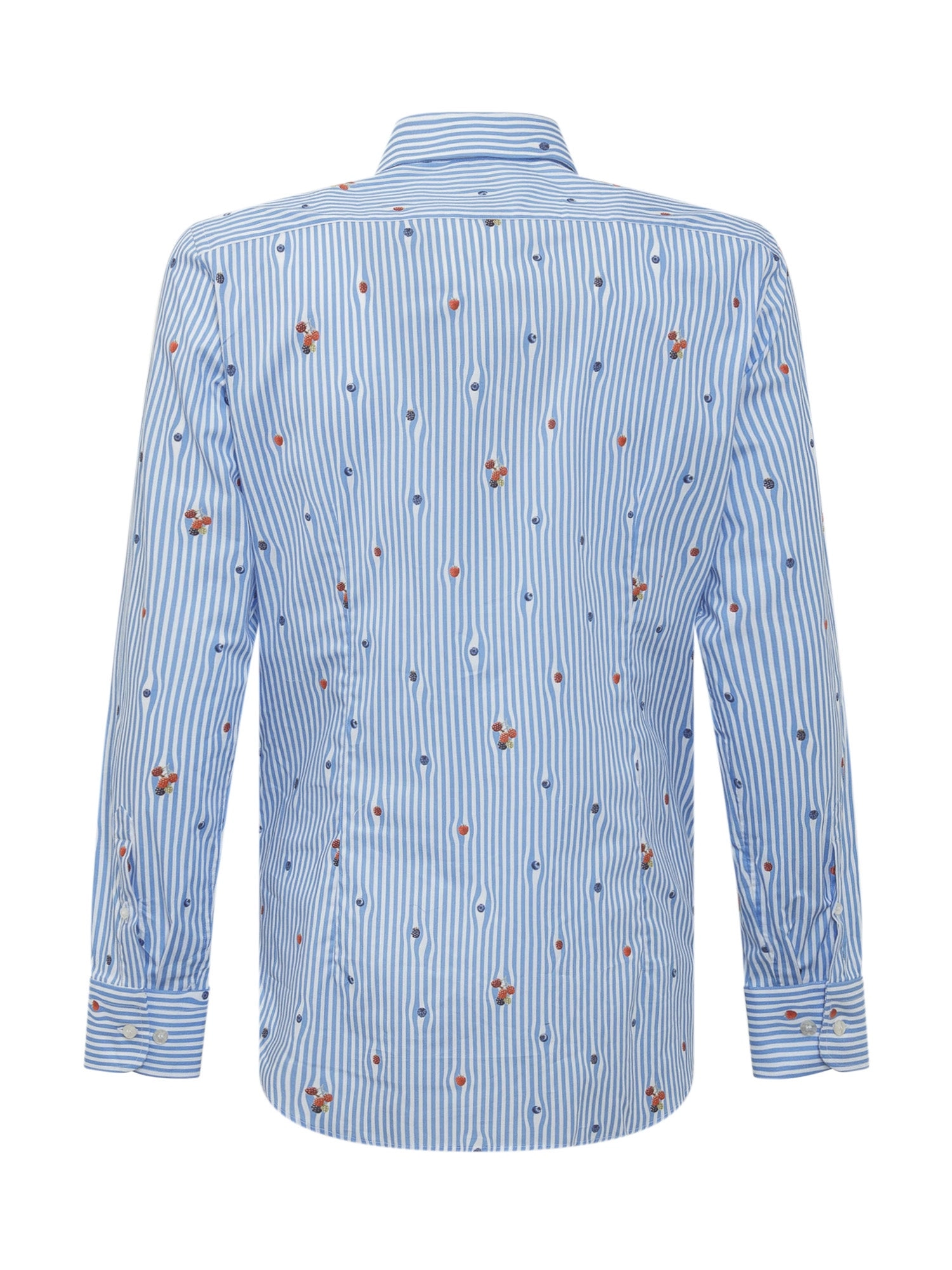 Etro Logo Embroidered Striped Shirt