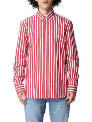 Etro Long-Sleeved Striped Shirt