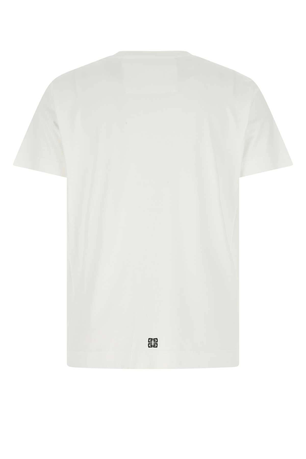 Givenchy College Embroidered Jersey T-Shirt