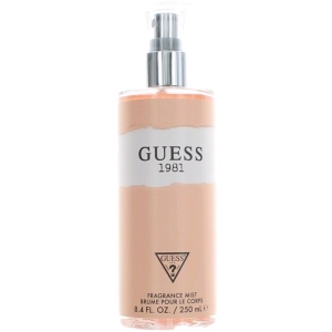 Guess Women's Fragrance Mist - 1981 Timeless Authentic and Elegant Scent, 8.4 oz