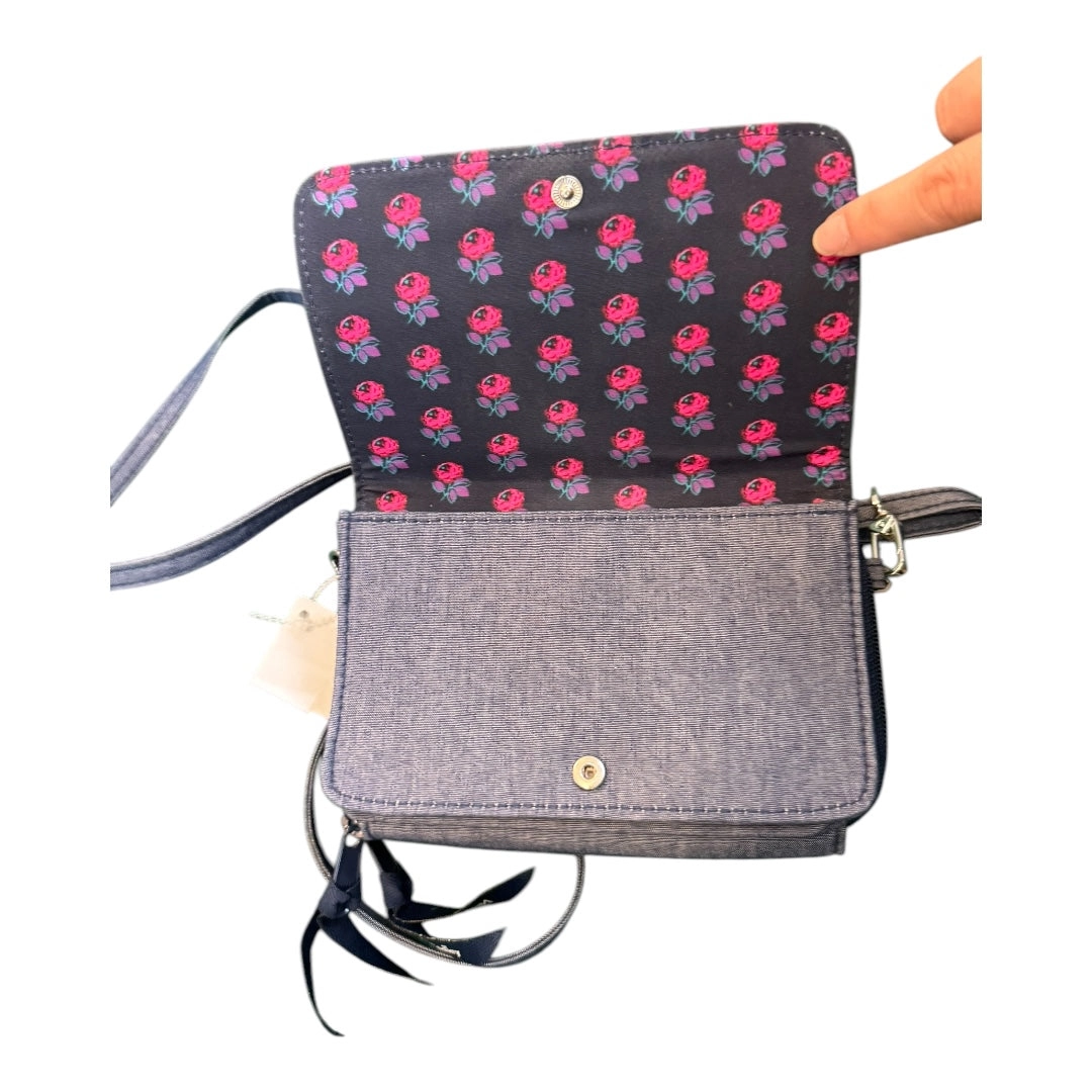 Handbag By Vera Bradley In Blue, Size:Small