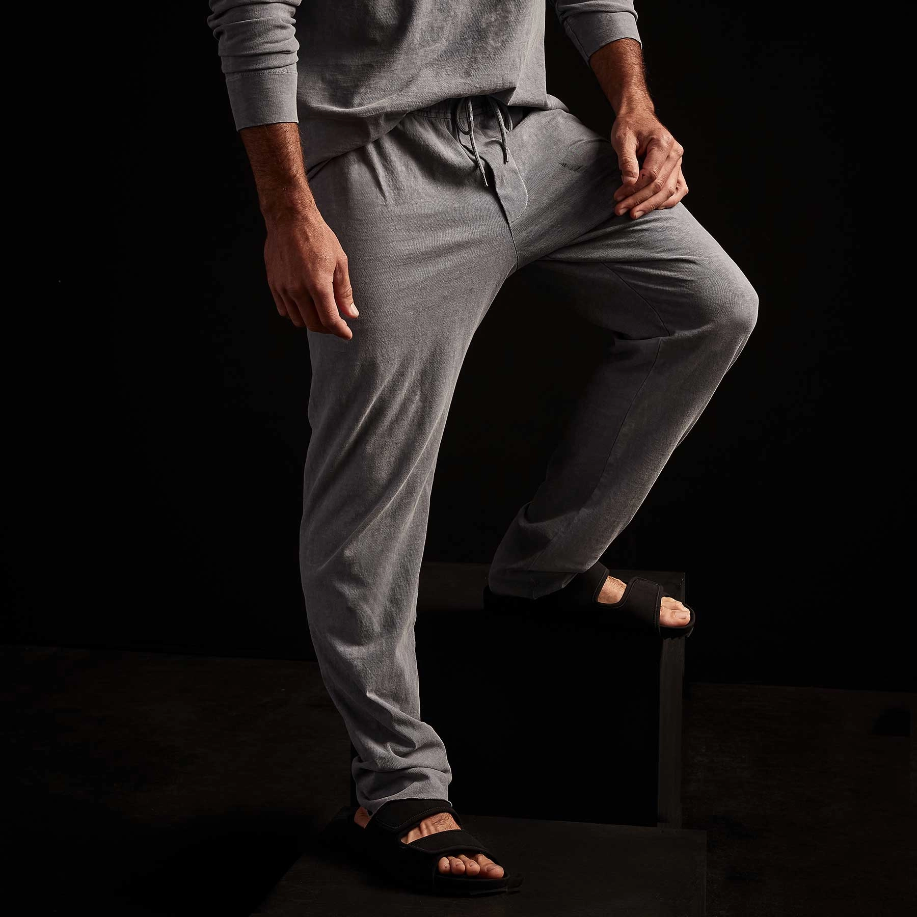 High Twist Jersey Pant - Arsenic Pigment