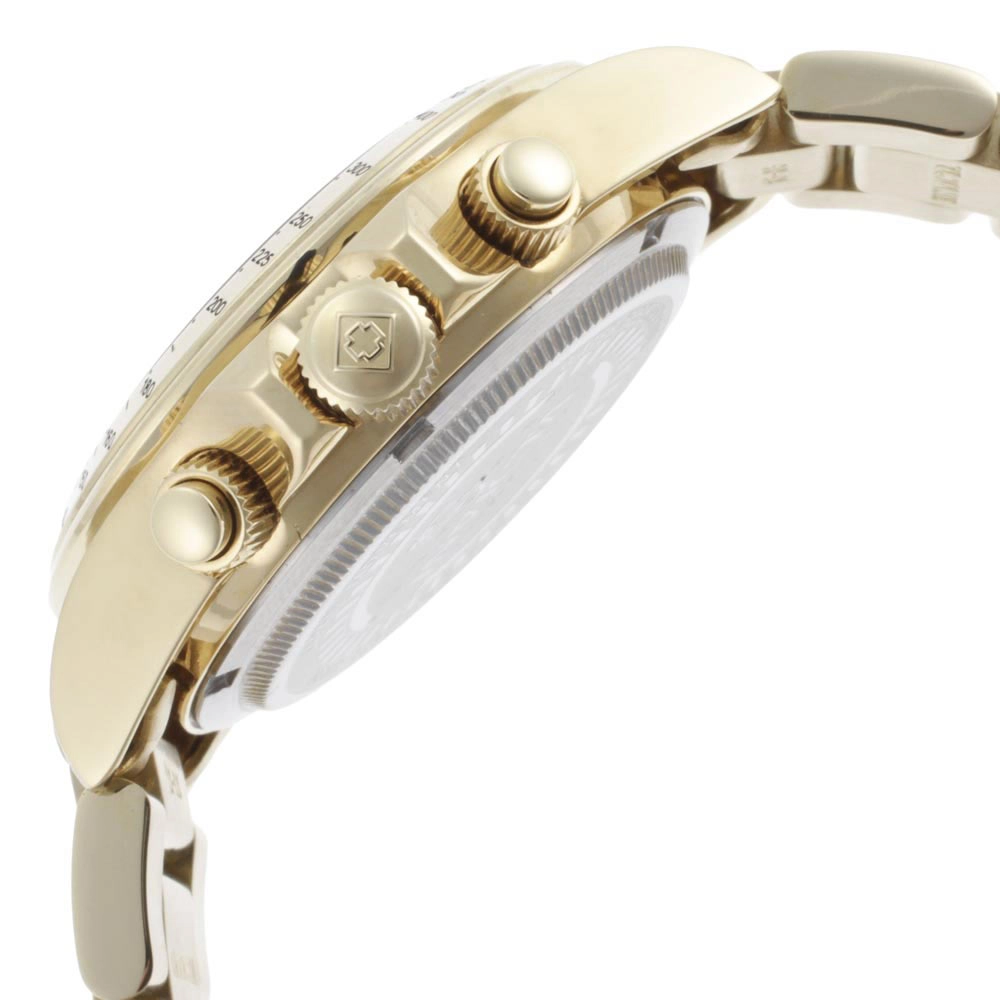Invicta 14931 Women's Speedway Chronograph Gold Tone Dial Gold Plated Dive Watch
