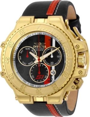 Invicta Men's Chronograph Watch - S1 Rally Swiss Quartz Rotating Bezel Strap | 28399
